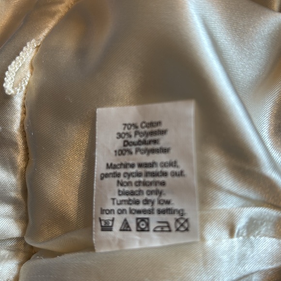 J Crew Grey & White A-line Mini Skirt, lined, size 8 - Picture 7 of 10